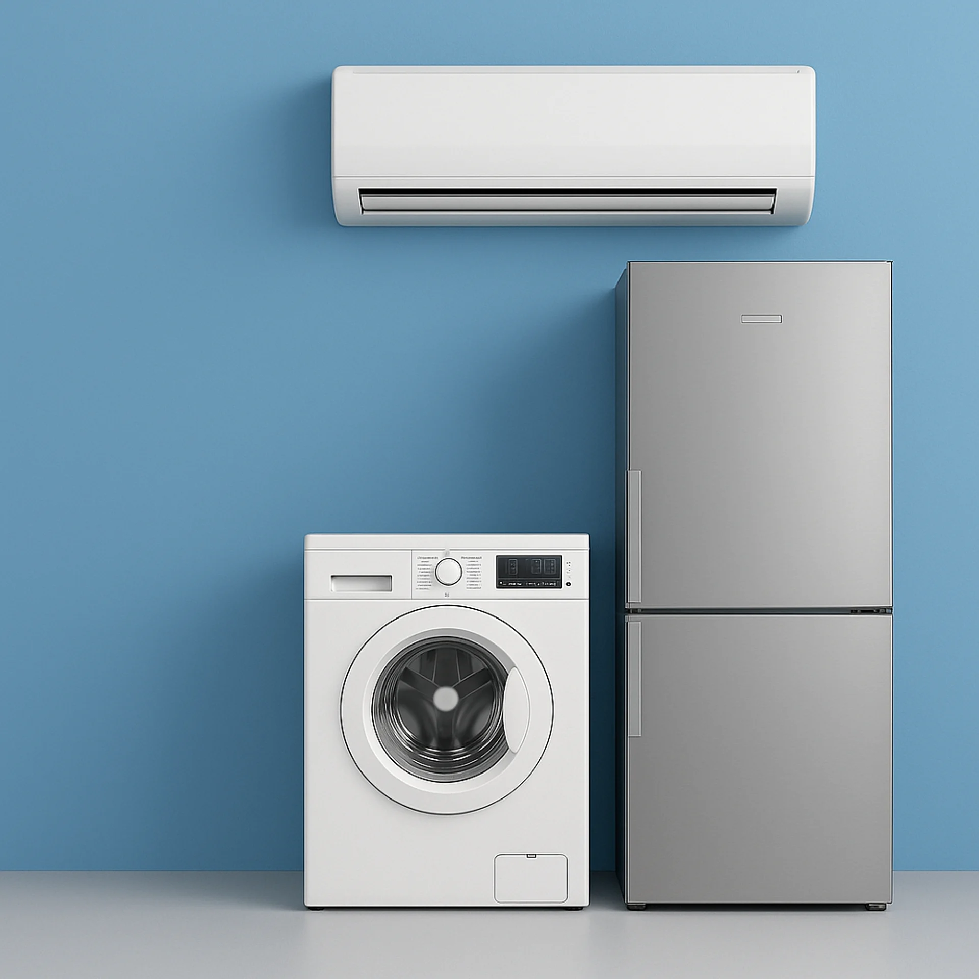 Aire acondicionado, lavarropas y heladera reparados por Service del Sur